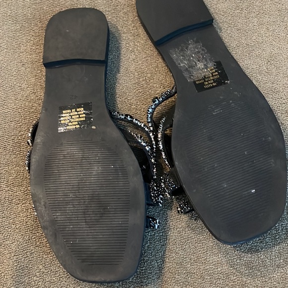 Vince Camuto Sizes 12 M Katia Sandal Black shoes (TD) - Picture 6 of 11